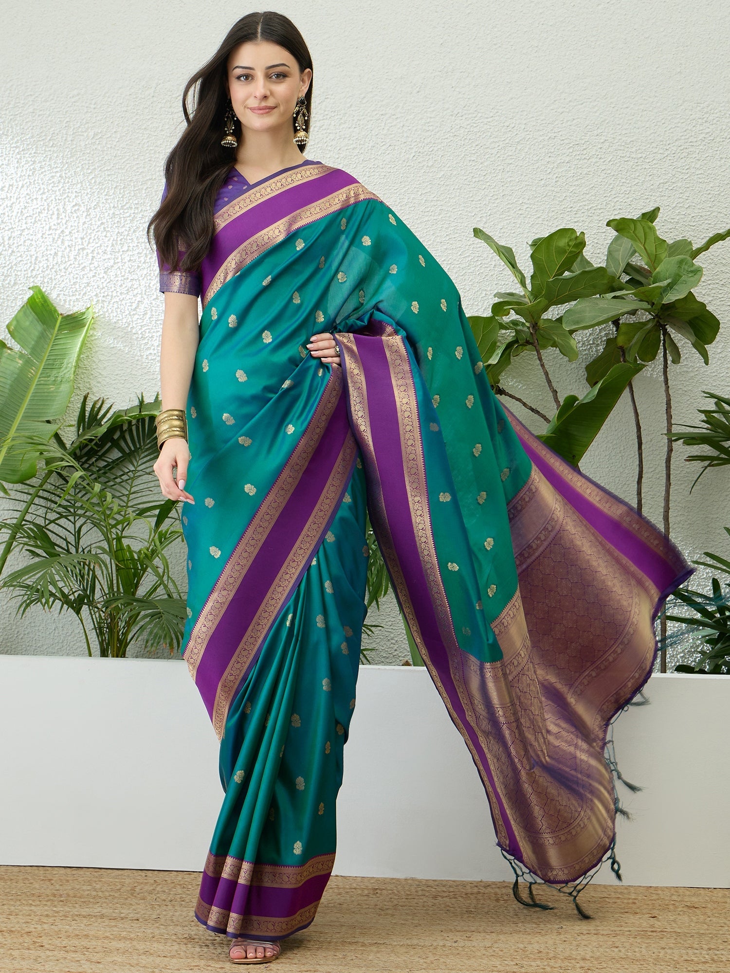 Rishvika Elegant Soft Silk Saree for Festive Functions ClothsVilla