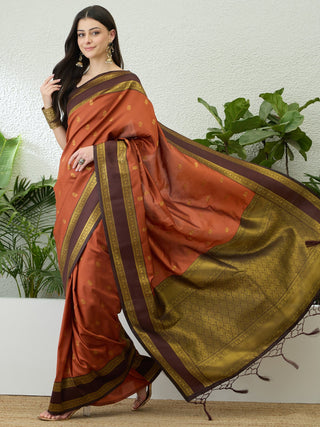 Rishvika Elegant Soft Silk Saree for Festive Functions ClothsVilla