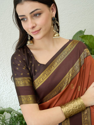 Rishvika Elegant Soft Silk Saree for Festive Functions ClothsVilla