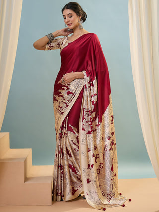 Riyana Classic Semi Modal Saree for Traditional Functions ClothsVilla