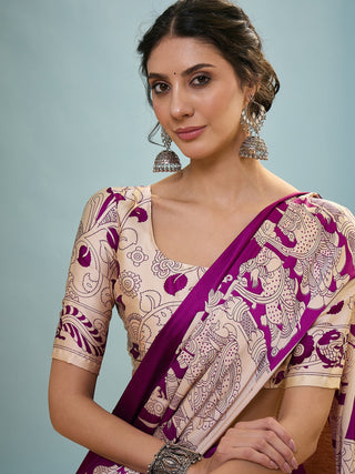 Riyana Classic Semi Modal Saree for Traditional Functions ClothsVilla