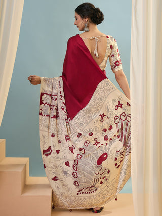 Riyana Classic Semi Modal Saree for Traditional Functions ClothsVilla