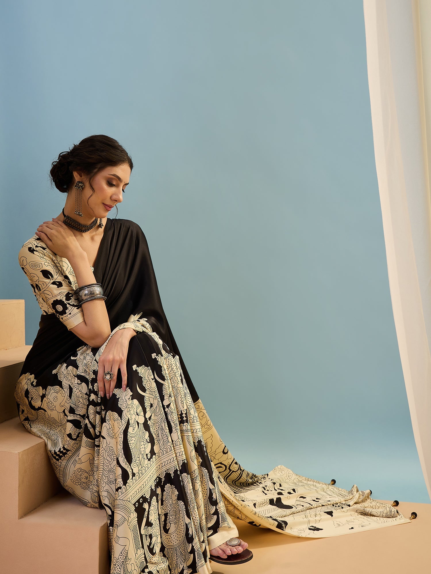 Riyana Classic Semi Modal Saree for Traditional Functions ClothsVilla