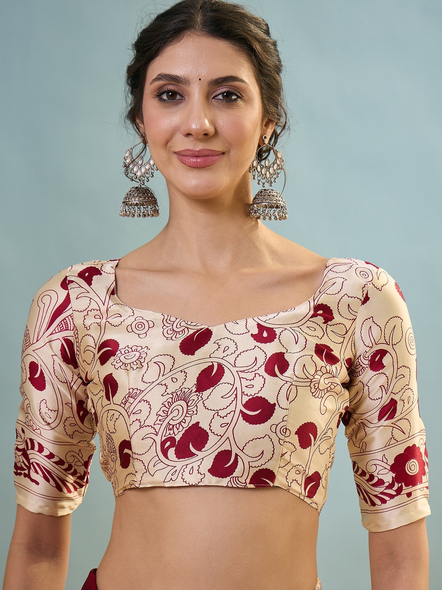 Riyana Classic Semi Modal Saree for Traditional Functions ClothsVilla