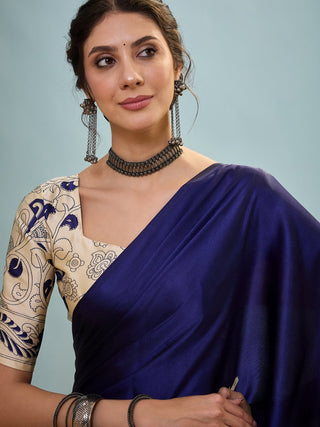 Riyana Classic Semi Modal Saree for Traditional Functions ClothsVilla