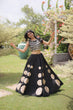 Load image into Gallery viewer, Roman Silk Gota Pattern Lehenga Set ClothsVilla