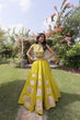 Load image into Gallery viewer, Roman Silk Gota Pattern Lehenga Set ClothsVilla