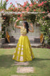 Load image into Gallery viewer, Roman Silk Gota Pattern Lehenga Set ClothsVilla