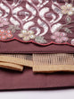 Load image into Gallery viewer, Rose Gold Chinon Sequins embroidery Semi-Stitched Lehenga choli &amp; Dupatta ClothsVilla