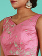 Load image into Gallery viewer, Rose Gold Net Sequinse Work Semi-Stitched Lehenga &amp; Unstitched Blouse, Dupatta ClothsVilla