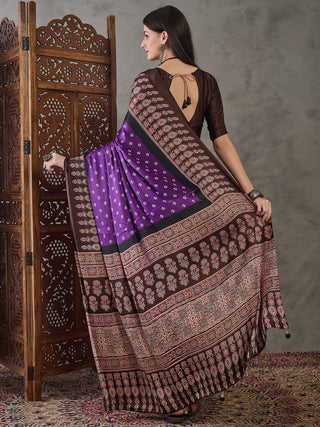 Samyra Lightweight Semi Modal Saree for Festive Occasions ClothsVilla