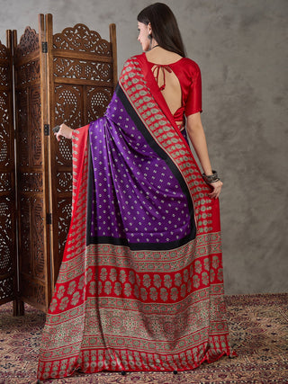 Samyra Lightweight Semi Modal Saree for Festive Occasions ClothsVilla