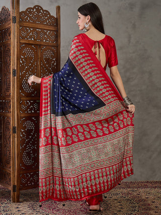 Samyra Lightweight Semi Modal Saree for Festive Occasions ClothsVilla