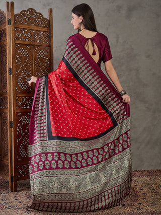 Samyra Lightweight Semi Modal Saree for Festive Occasions ClothsVilla