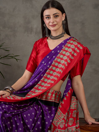 Samyra Lightweight Semi Modal Saree for Festive Occasions ClothsVilla