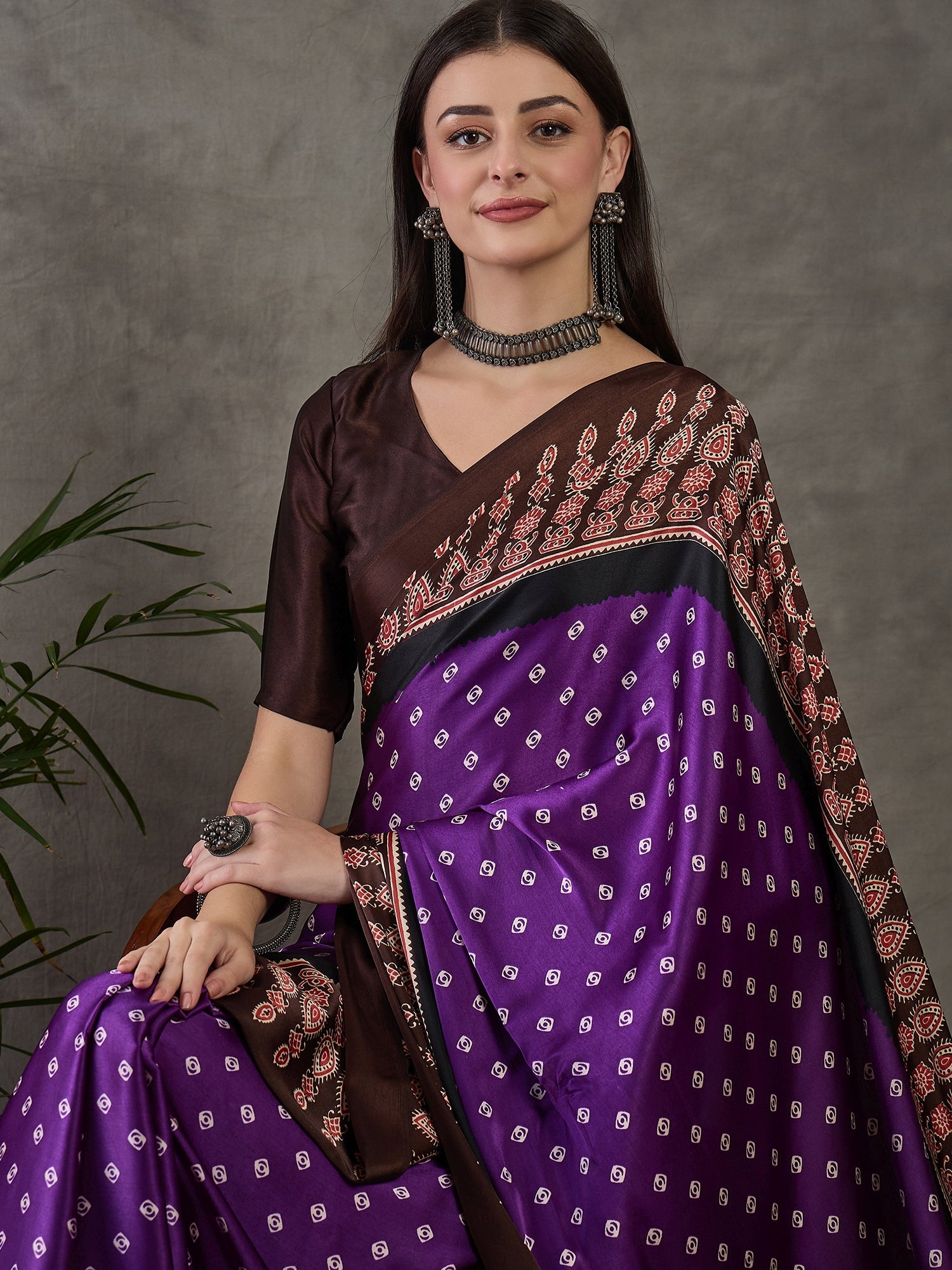 Samyra Lightweight Semi Modal Saree for Festive Occasions ClothsVilla