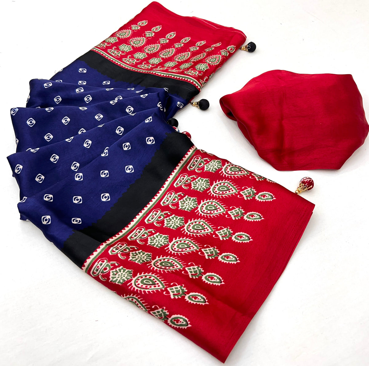 Samyra Lightweight Semi Modal Saree for Festive Occasions ClothsVilla