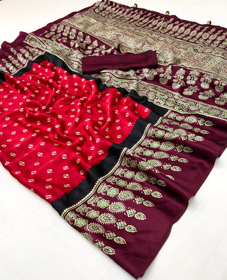 Samyra Lightweight Semi Modal Saree for Festive Occasions ClothsVilla