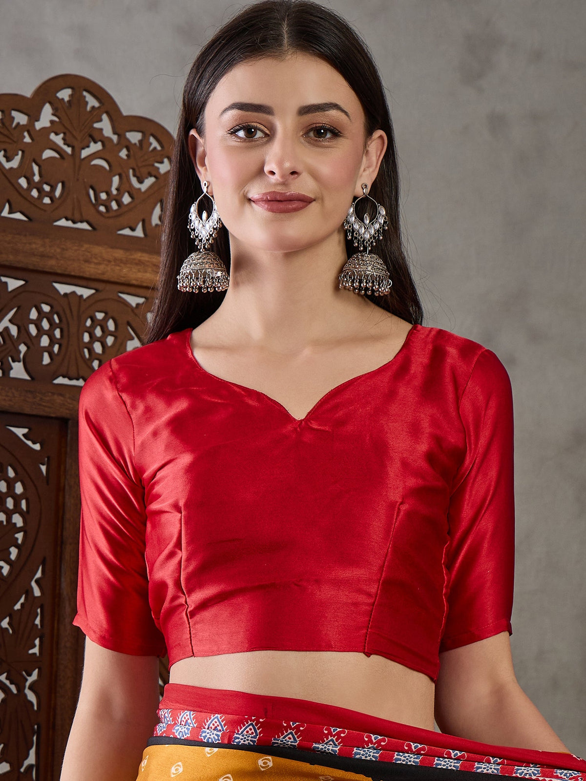 Samyra Lightweight Semi Modal Saree for Festive Occasions ClothsVilla