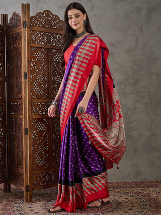 Samyra Lightweight Semi Modal Saree for Festive Occasions ClothsVilla