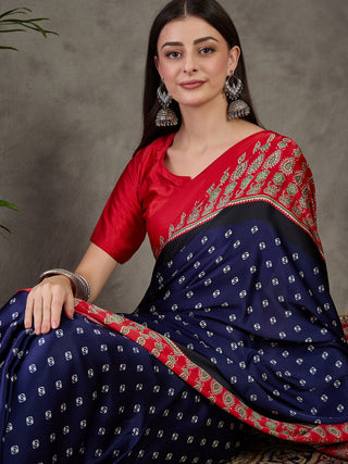 Samyra Lightweight Semi Modal Saree for Festive Occasions ClothsVilla