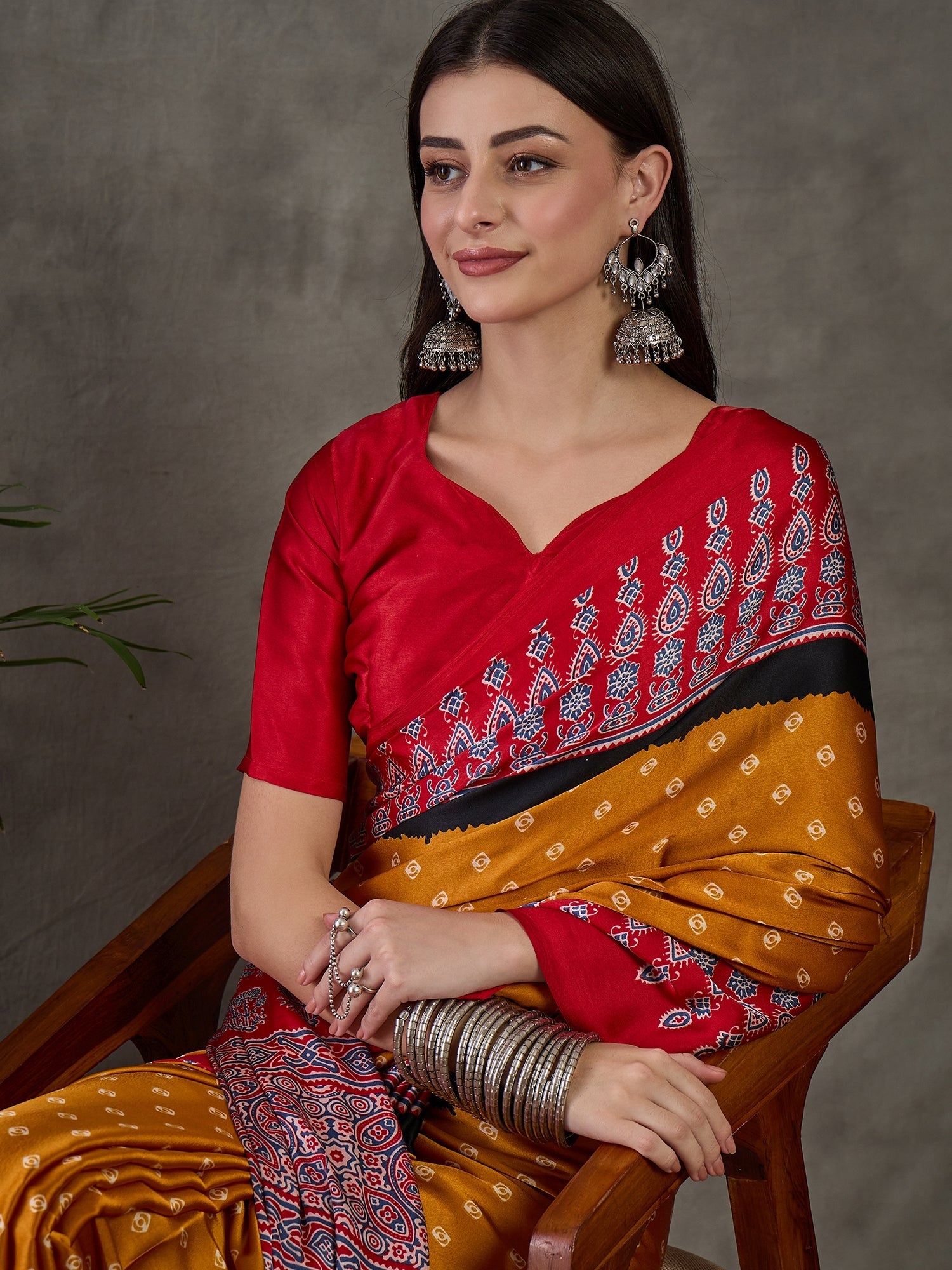 Samyra Lightweight Semi Modal Saree for Festive Occasions ClothsVilla