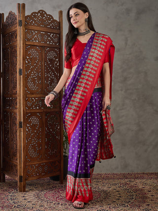 Samyra Lightweight Semi Modal Saree for Festive Occasions ClothsVilla