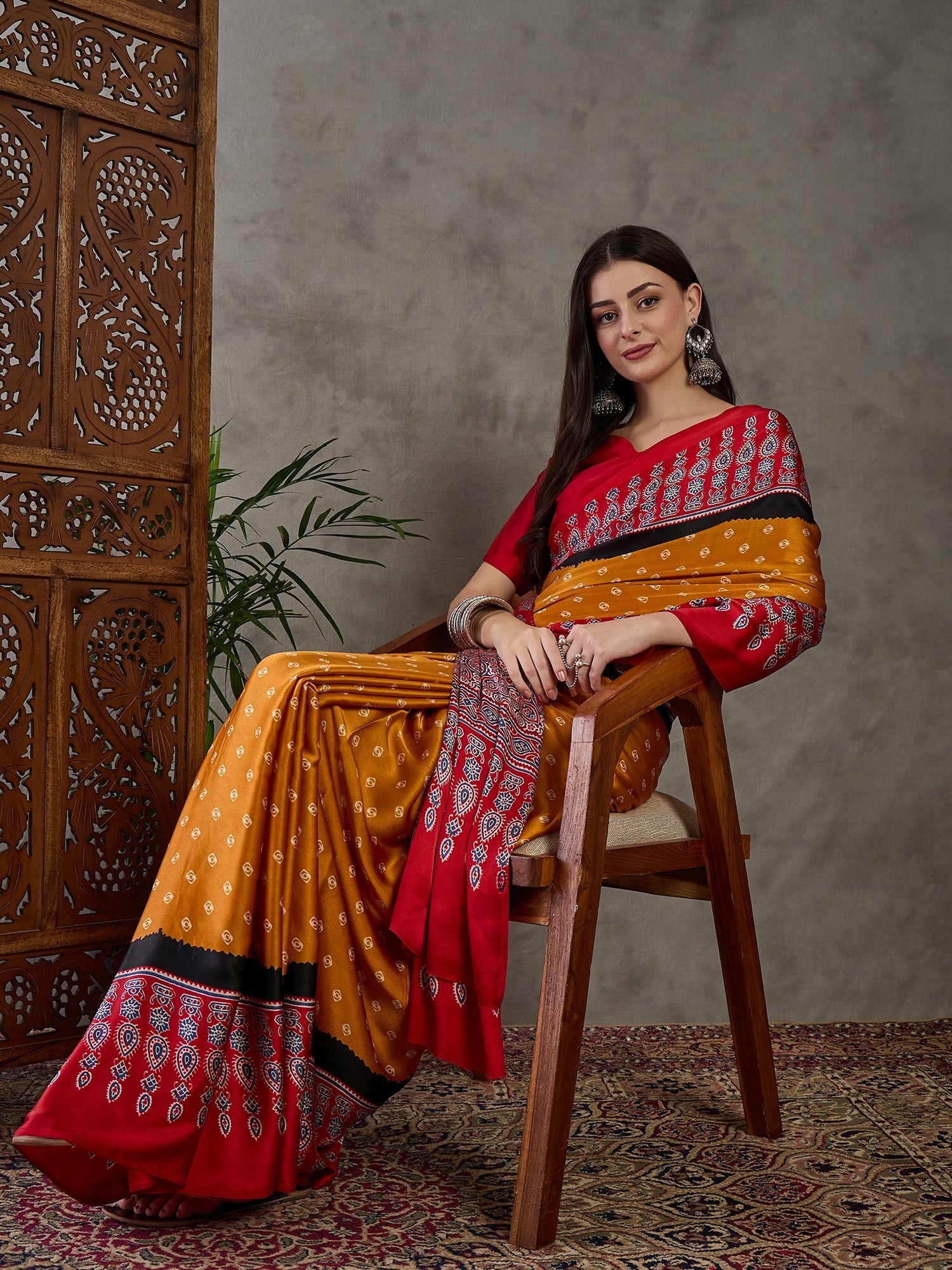 Samyra Lightweight Semi Modal Saree for Festive Occasions ClothsVilla