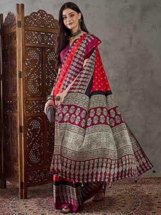 Samyra Lightweight Semi Modal Saree for Festive Occasions ClothsVilla