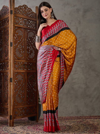 Samyra Lightweight Semi Modal Saree for Festive Occasions ClothsVilla