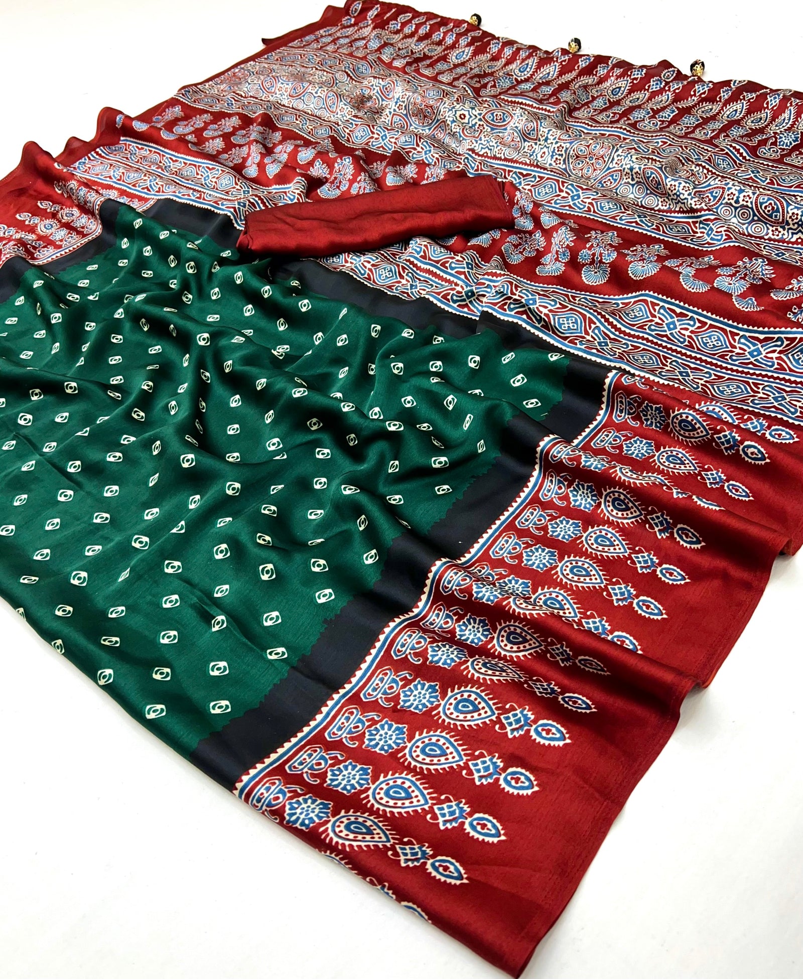 Samyra Lightweight Semi Modal Saree for Festive Occasions ClothsVilla