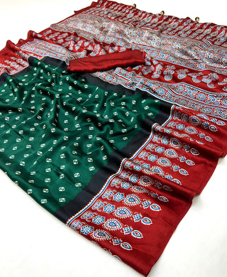 Samyra Lightweight Semi Modal Saree for Festive Occasions ClothsVilla
