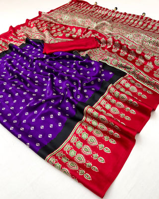 Samyra Lightweight Semi Modal Saree for Festive Occasions ClothsVilla