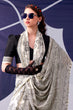Load image into Gallery viewer, Satin Silk Floral Printed Saree ClothsVilla