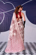 Load image into Gallery viewer, Satin Silk Floral Printed Saree ClothsVilla
