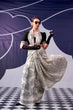 Load image into Gallery viewer, Satin Silk Floral Printed Saree ClothsVilla
