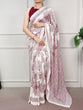 Load image into Gallery viewer, Satin Silk Floral Printed Saree ClothsVilla