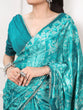 Load image into Gallery viewer, Satin Silk Saree with Mirror Lace Border ClothsVilla