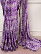 Load image into Gallery viewer, Satin Silk Saree with Mirror Lace Border ClothsVilla