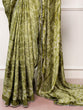 Load image into Gallery viewer, Satin Silk Saree with Mirror Lace Border ClothsVilla
