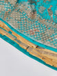 Load image into Gallery viewer, Sea green colour Organza Floral design digital print Semi-Stitched Lehenga choli &amp; Dupatta ClothsVilla