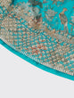 Load image into Gallery viewer, Sea green colour Organza Floral design digital print Semi-Stitched Lehenga choli &amp; Dupatta ClothsVilla