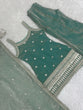 Load image into Gallery viewer, Sea Green Silk Kurta Set with Dupatta ClothsVilla
