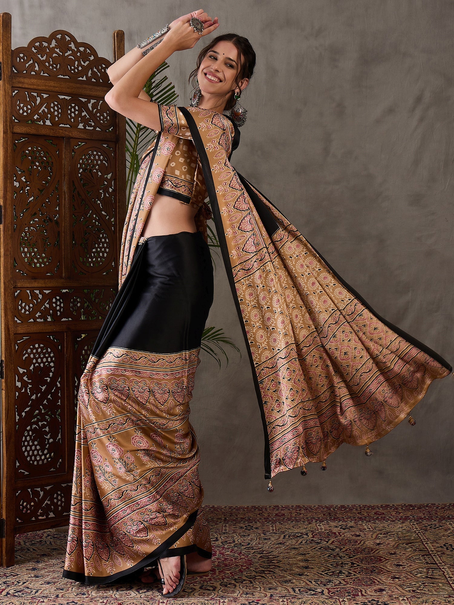 Meherika Elegant Semi Modal Saree for Wedding Functions ClothsVilla