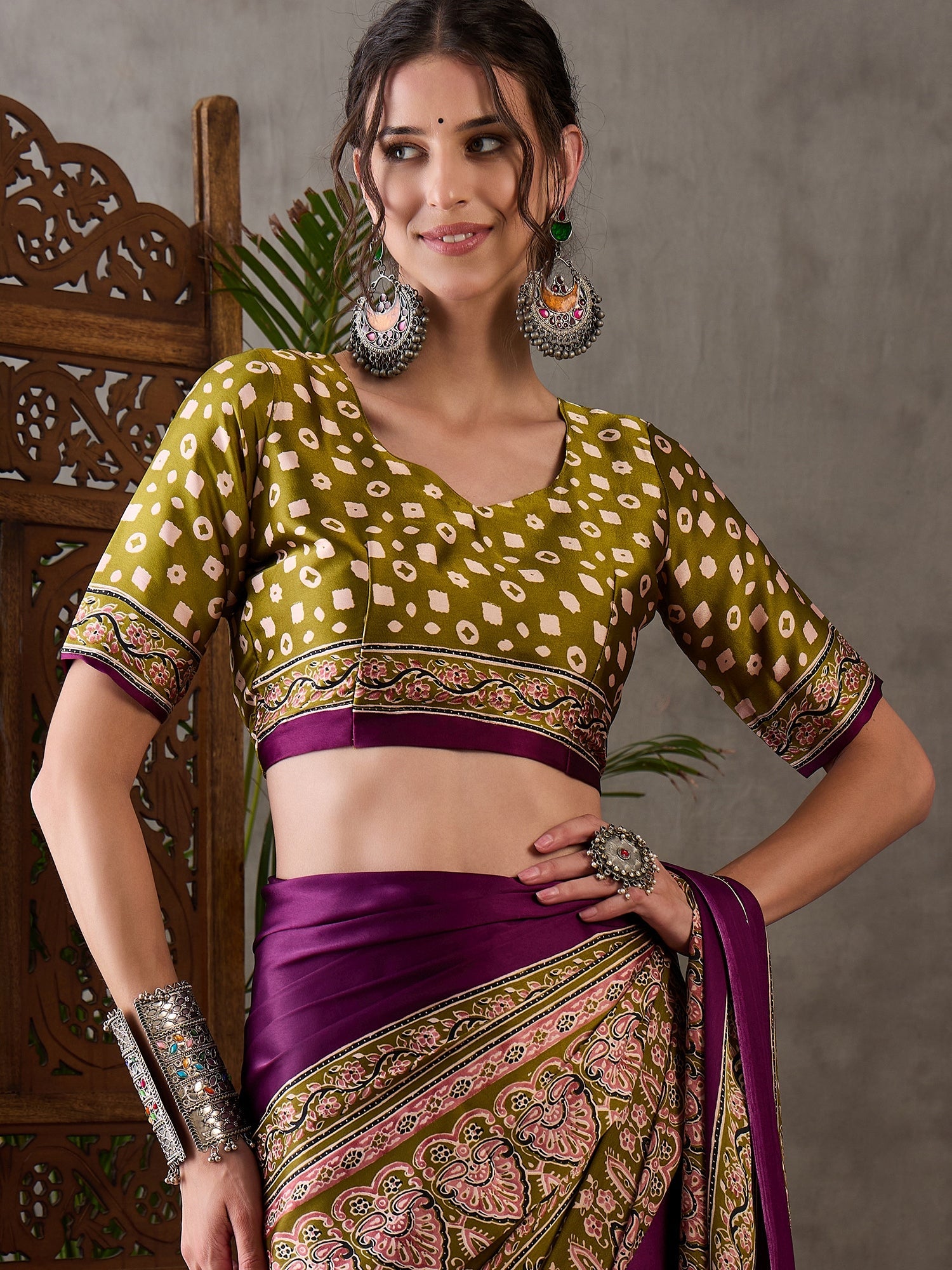 Meherika Elegant Semi Modal Saree for Wedding Functions ClothsVilla