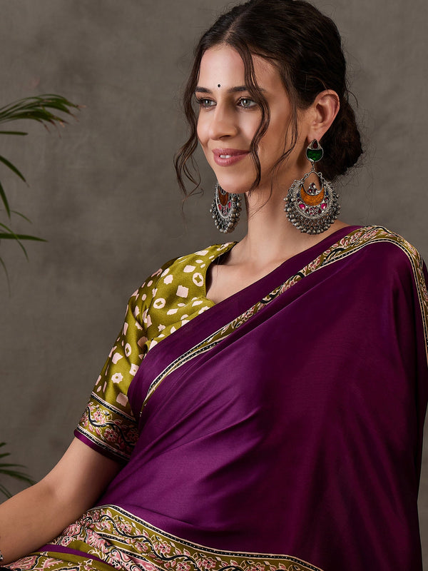 Meherika Elegant Semi Modal Saree for Wedding Functions ClothsVilla