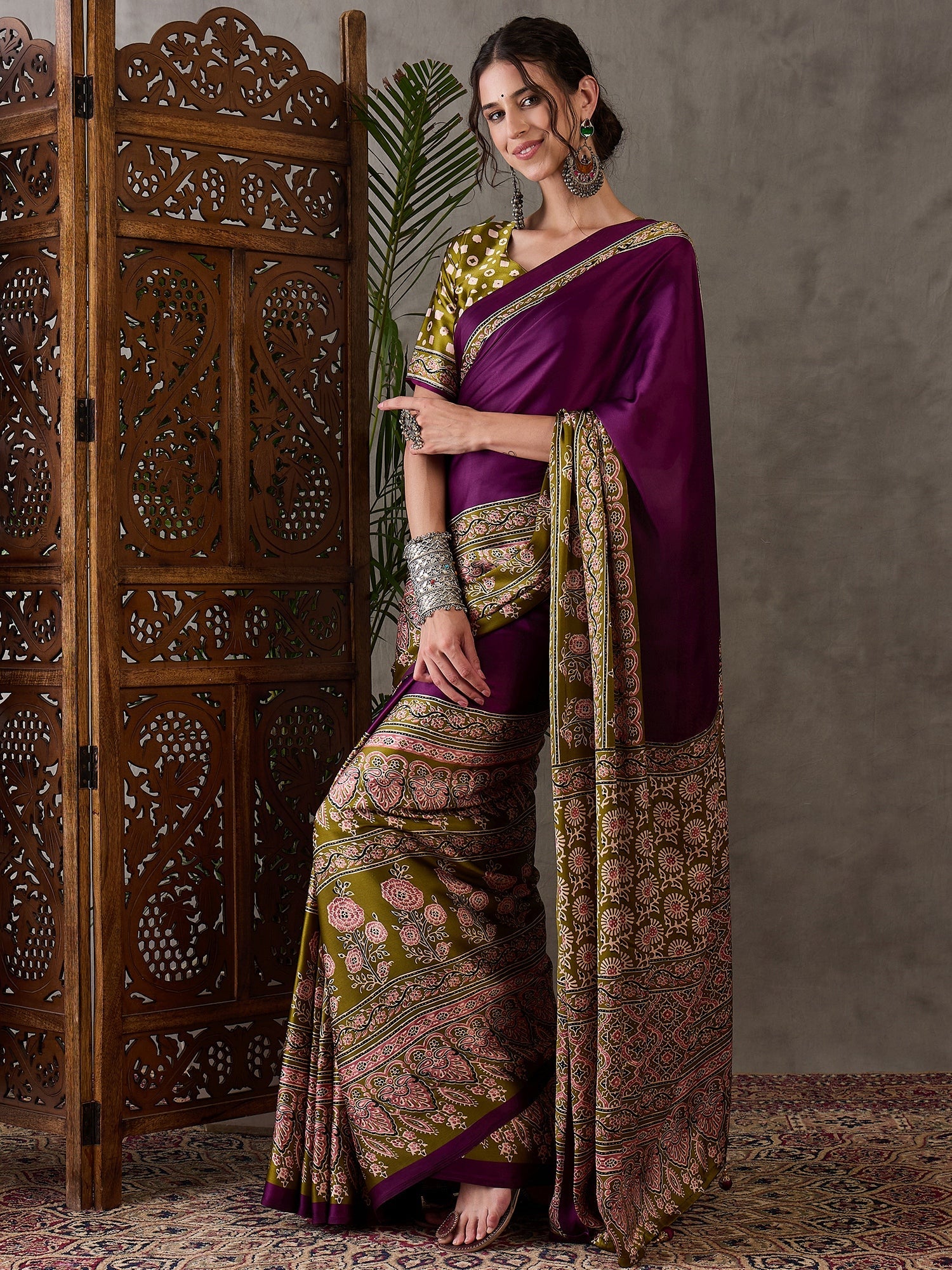 Meherika Elegant Semi Modal Saree for Wedding Functions ClothsVilla