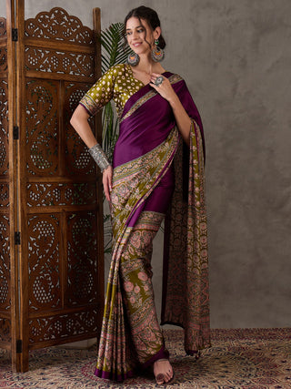 Meherika Elegant Semi Modal Saree for Wedding Functions ClothsVilla