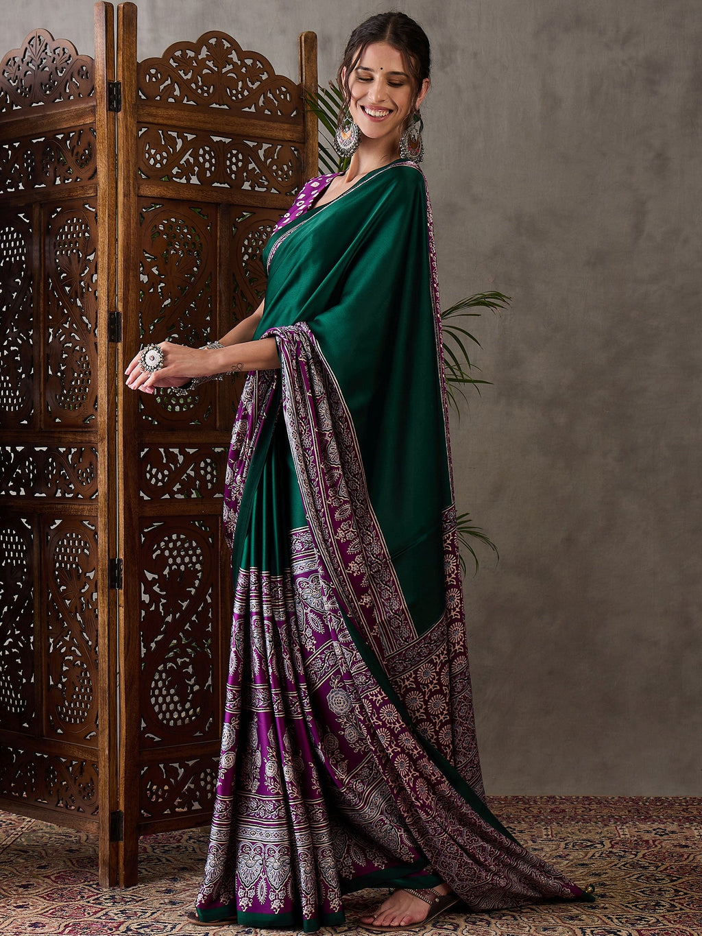 Meherika Elegant Semi Modal Saree for Wedding Functions ClothsVilla