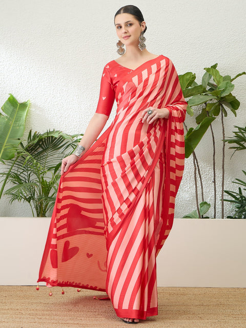 Inayat Classic Semi Modal Saree for Traditional Functions ClothsVilla Main image